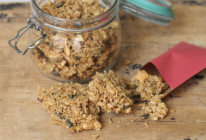 Nutty Baked Vegan Granola