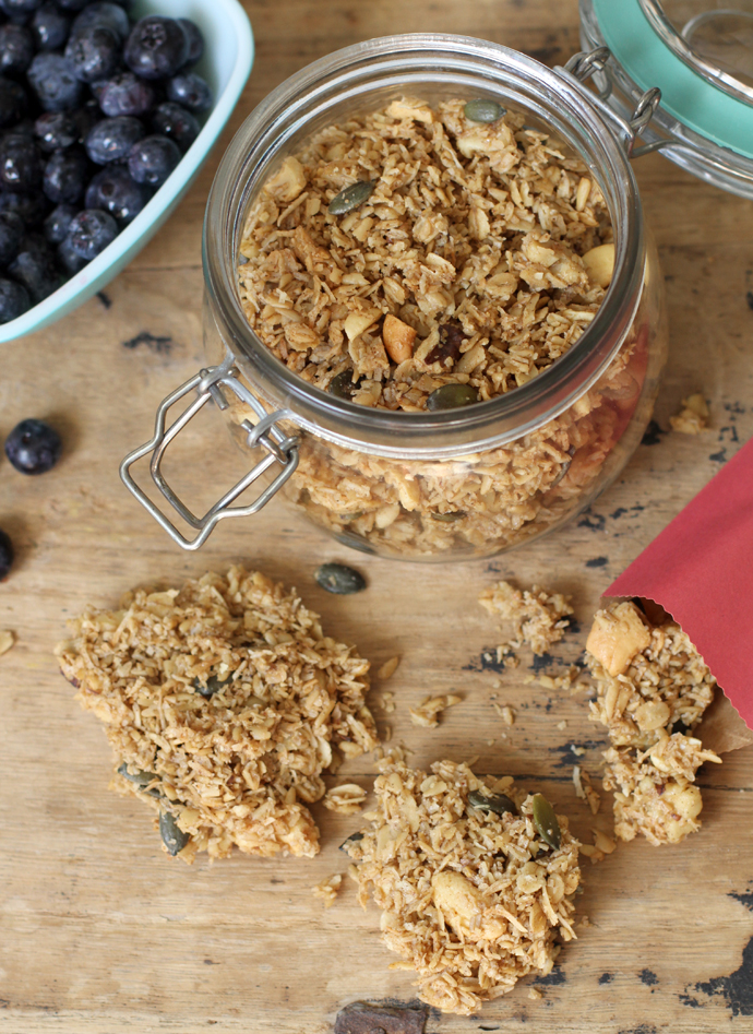 Nutty Baked Vegan Granola