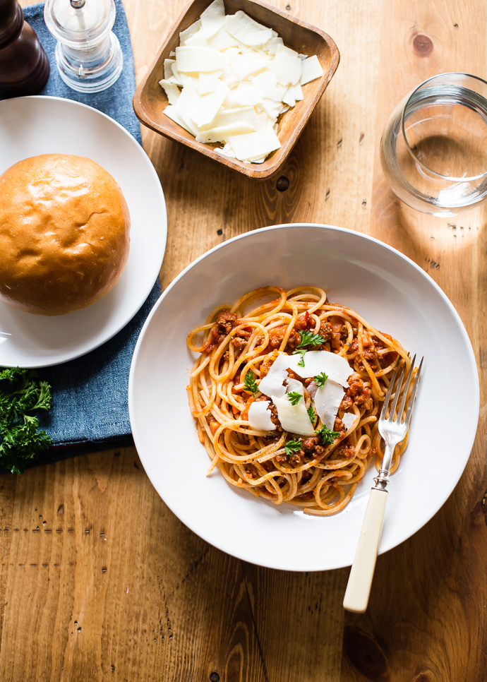 slow cooker tomato sauce with grass fed beef-3